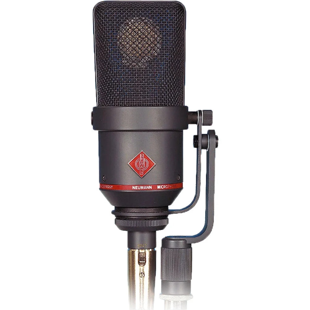 TLM 170 R Large-Diaphragm Multipattern Condenser Microphone (Black) Bundle with Auray RF-5P-B Reflection Filter and Reflection Filter Tripod Mic Stand