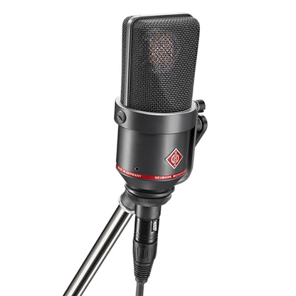 TLM 170 R Large-Diaphragm Multipattern Condenser Microphone (Black) Bundle with Auray RF-5P-B Reflection Filter and Reflection Filter Tripod Mic Stand